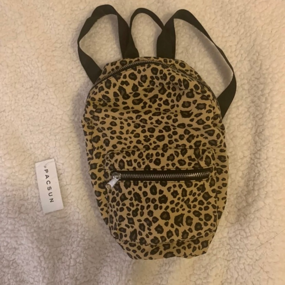 Pacsun cheetah backpack